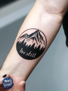 Be still tattoo meaning - Be Still tattoo Ideas -Be still tattoos for females - Be still tattoo small - Be still tattoo with cross - Be still tattoo with Flower