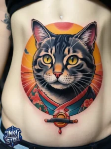 Belly button cat tattoo meaning - Belly button cat tattoo men - Belly button cat tattoo female - Belly button cat tattoo male - Belly button cat tattoo ideas - cat belly button Tattoo - Cat tattoo belly button - Belly button cat tattoo forearm