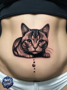 Belly button cat tattoo meaning - Belly button cat tattoo men - Belly button cat tattoo female - Belly button cat tattoo male - Belly button cat tattoo ideas - cat belly button Tattoo - Cat tattoo belly button - Belly button cat tattoo forearm