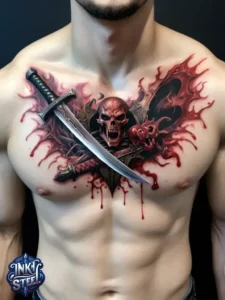 Berserk tattoo meaning - Berserk tattoo Brand of Sacrifice - Berserk tattoo ideas - Berserk tattoo Guts - Berserk tattoo neck - Berserk tattoo sleeve