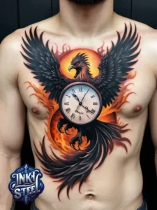 Temporary birth clock tattoos - Birth clock tattoo with name - Birth clock tattoos for guys - Birth clock tattoo small - Birth clock tattoo ideas - Time of birth Tattoo small