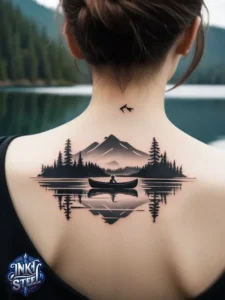 Campsite tattoos for females - Campsite tattoos for guys - Campsite tattoo meaning - Campsite tattoo small - Camping tattoo minimalist - Camping tattoos for guys