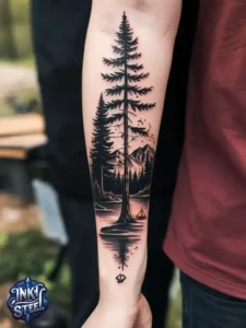 Campsite tattoos for females - Campsite tattoos for guys - Campsite tattoo meaning - Campsite tattoo small - Camping tattoo minimalist - Camping tattoos for guys