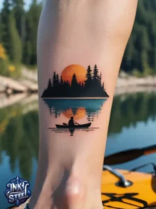 Campsite tattoos for females - Campsite tattoos for guys - Campsite tattoo meaning - Campsite tattoo small - Camping tattoo minimalist - Camping tattoos for guys