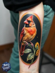 Cardinal tattoo meaning - Cardinal tattoo Black and white - Cardinal tattoo small - Cardinal tattoo men - Cardinal tattoo ideas - Cardinal tattoos for females