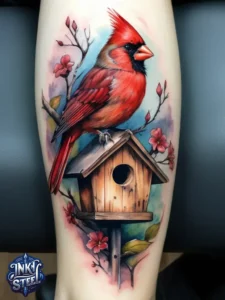 Cardinal tattoo meaning - Cardinal tattoo Black and white - Cardinal tattoo small - Cardinal tattoo men - Cardinal tattoo ideas - Cardinal tattoos for females