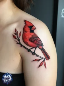 Cardinal tattoo meaning - Cardinal tattoo Black and white - Cardinal tattoo small - Cardinal tattoo men - Cardinal tattoo ideas - Cardinal tattoos for females