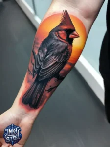 Cardinal tattoo meaning - Cardinal tattoo Black and white - Cardinal tattoo small - Cardinal tattoo men - Cardinal tattoo ideas - Cardinal tattoos for females