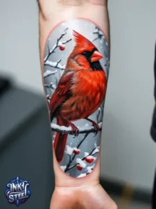 Cardinal tattoo meaning - Cardinal tattoo Black and white - Cardinal tattoo small - Cardinal tattoo men - Cardinal tattoo ideas - Cardinal tattoos for females