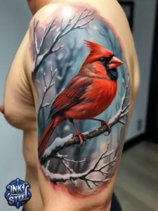 Cardinal tattoo meaning - Cardinal tattoo Black and white - Cardinal tattoo small - Cardinal tattoo men - Cardinal tattoo ideas - Cardinal tattoos for females