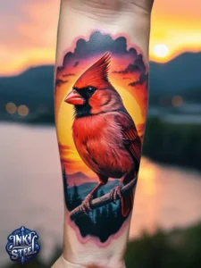 Cardinal tattoo meaning - Cardinal tattoo Black and white - Cardinal tattoo small - Cardinal tattoo men - Cardinal tattoo ideas - Cardinal tattoos for females