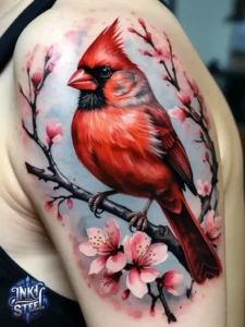 Cardinal tattoo meaning - Cardinal tattoo Black and white - Cardinal tattoo small - Cardinal tattoo men - Cardinal tattoo ideas - Cardinal tattoos for females