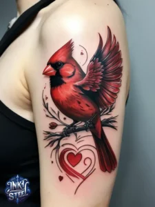 Cardinal tattoo meaning - Cardinal tattoo Black and white - Cardinal tattoo small - Cardinal tattoo men - Cardinal tattoo ideas - Cardinal tattoos for females