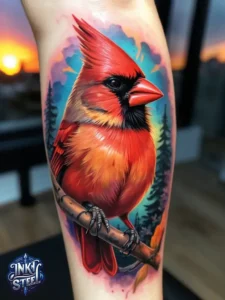 Cardinal tattoo meaning - Cardinal tattoo Black and white - Cardinal tattoo small - Cardinal tattoo men - Cardinal tattoo ideas - Cardinal tattoos for females