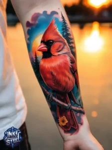 Cardinal tattoo meaning - Cardinal tattoo Black and white - Cardinal tattoo small - Cardinal tattoo men - Cardinal tattoo ideas - Cardinal tattoos for females