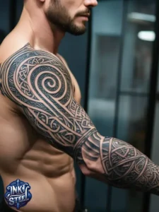 Celtic sleeve tattoo men - Celtic sleeve tattoo female - Celtic sleeve tattoo meaning - Celtic warrior sleeve tattoo - Celtic sleeve tattoo designs - Celtic sleeve tattoo forearm