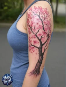 Cherry blossom tree tattoo meaning - Cherry blossom Tree Tattoo Men - Cherry blossom tree tattoo small - Cherry blossom tree tattoo black and white - Cherry Blossom Tree Tattoo Female - Cherry blossom Tree Tattoo Designs