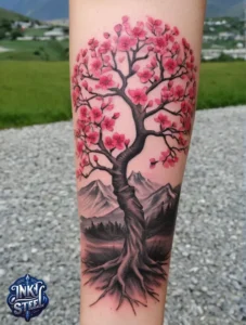 Cherry blossom tree tattoo meaning - Cherry blossom Tree Tattoo Men - Cherry blossom tree tattoo small - Cherry blossom tree tattoo black and white - Cherry Blossom Tree Tattoo Female - Cherry blossom Tree Tattoo Designs