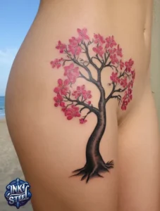 Cherry blossom tree tattoo meaning - Cherry blossom Tree Tattoo Men - Cherry blossom tree tattoo small - Cherry blossom tree tattoo black and white - Cherry Blossom Tree Tattoo Female - Cherry blossom Tree Tattoo Designs