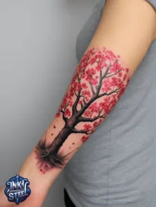 Cherry blossom tree tattoo meaning - Cherry blossom Tree Tattoo Men - Cherry blossom tree tattoo small - Cherry blossom tree tattoo black and white - Cherry Blossom Tree Tattoo Female - Cherry blossom Tree Tattoo Designs