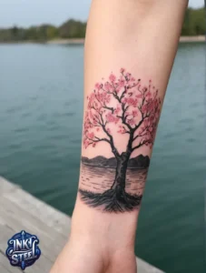 Cherry blossom tree tattoo meaning - Cherry blossom Tree Tattoo Men - Cherry blossom tree tattoo small - Cherry blossom tree tattoo black and white - Cherry Blossom Tree Tattoo Female - Cherry blossom Tree Tattoo Designs