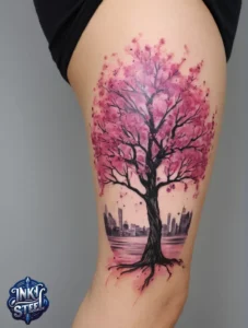 Cherry blossom tree tattoo meaning - Cherry blossom Tree Tattoo Men - Cherry blossom tree tattoo small - Cherry blossom tree tattoo black and white - Cherry Blossom Tree Tattoo Female - Cherry blossom Tree Tattoo Designs