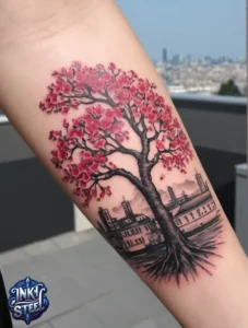 Cherry blossom tree tattoo meaning - Cherry blossom Tree Tattoo Men - Cherry blossom tree tattoo small - Cherry blossom tree tattoo black and white - Cherry Blossom Tree Tattoo Female - Cherry blossom Tree Tattoo Designs