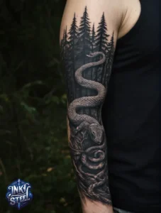 Color sleeve tattoo men - Colorful sleeve tattoos for females - Color sleeve tattoo ideas - Color Sleeve tattoos on dark skin - Colored sleeve tattoos vs black and white