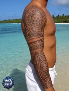 Color sleeve tattoo men - Colorful sleeve tattoos for females - Color sleeve tattoo ideas - Color Sleeve tattoos on dark skin - Colored sleeve tattoos vs black and white