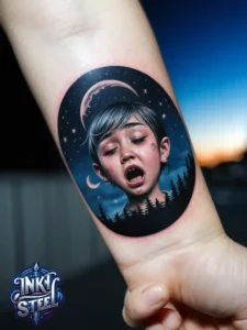 Cry baby tattoo meaning - Cry baby tattoo Ideas