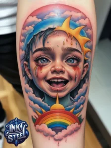 Cry baby tattoo meaning - Cry baby tattoo Ideas