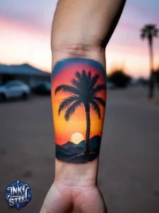 Desert tattoo Minimal - Desert tattoo meaning - Desert tattoos for females - Desert tattoo ideas - Desert Tattoo sleeve - Traditional desert tattoo