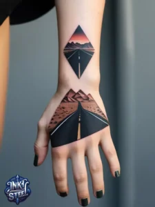 Desert tattoo Minimal - Desert tattoo meaning - Desert tattoos for females - Desert tattoo ideas - Desert Tattoo sleeve - Traditional desert tattoo