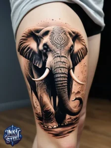 Elephant thigh tattoo female - Elephant Thigh Tattoo Black Girl - Elephant thigh tattoo male - Elephant thigh tattoo small - Elephant thigh tattoo meaning - Elephant thigh tattoo ideas