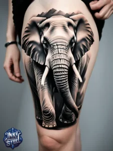 Elephant thigh tattoo female - Elephant Thigh Tattoo Black Girl - Elephant thigh tattoo male - Elephant thigh tattoo small - Elephant thigh tattoo meaning - Elephant thigh tattoo ideas