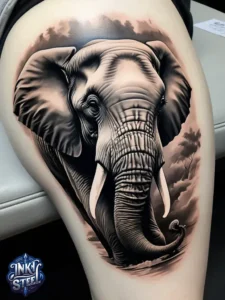 Elephant thigh tattoo female - Elephant Thigh Tattoo Black Girl - Elephant thigh tattoo male - Elephant thigh tattoo small - Elephant thigh tattoo meaning - Elephant thigh tattoo ideas