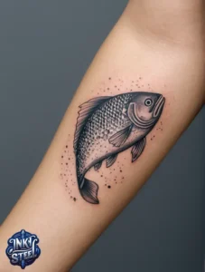 Simple fish tattoo small - Simple fish tattoo meaning - Simple fish tattoo on hand - Simple fish tattoo ideas - Small fish tattoos for Guys - Simple fish tattoos for females