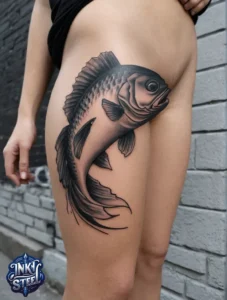 Simple fish tattoo small - Simple fish tattoo meaning - Simple fish tattoo on hand - Simple fish tattoo ideas - Small fish tattoos for Guys - Simple fish tattoos for females