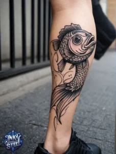 Simple fish tattoo small - Simple fish tattoo meaning - Simple fish tattoo on hand - Simple fish tattoo ideas - Small fish tattoos for Guys - Simple fish tattoos for females