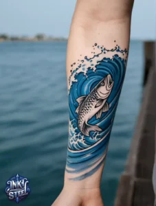 Simple fish tattoo small - Simple fish tattoo meaning - Simple fish tattoo on hand - Simple fish tattoo ideas - Small fish tattoos for Guys - Simple fish tattoos for females