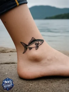 Simple fish tattoo small - Simple fish tattoo meaning - Simple fish tattoo on hand - Simple fish tattoo ideas - Small fish tattoos for Guys - Simple fish tattoos for females