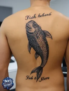 Simple fish tattoo small - Simple fish tattoo meaning - Simple fish tattoo on hand - Simple fish tattoo ideas - Small fish tattoos for Guys - Simple fish tattoos for females