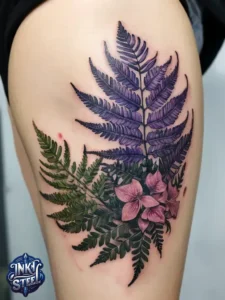 Flower leg tattoos for females - Unique Flower Leg Tattoos for females - Simple flower leg tattoos - Small flower leg tattoos for females - Flower Leg Tattoo male - Lower leg Flower Tattoo