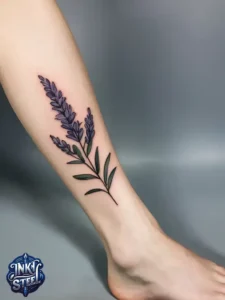 Flower leg tattoos for females - Unique Flower Leg Tattoos for females - Simple flower leg tattoos - Small flower leg tattoos for females - Flower Leg Tattoo male - Lower leg Flower Tattoo