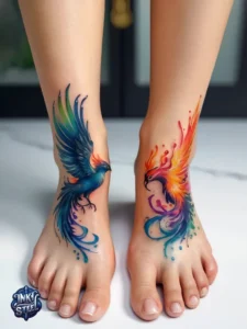 Foot tattoos for females - Foot tattoo men - Classy small foot tattoos for females - Foot tattoo ideas - Side foot tattoos - Ankle foot tattoos