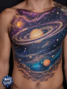 Galaxy tattoo black and white - Galaxy tattoo, Small - Galaxy tattoo minimalist - Galaxy tattoo meaning - Galaxy tattoo ideas - Galaxy tattoos for females