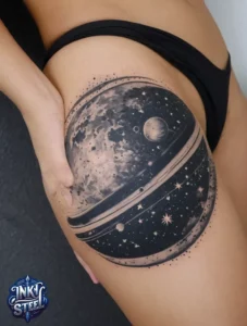 Galaxy tattoo black and white - Galaxy tattoo, Small - Galaxy tattoo minimalist - Galaxy tattoo meaning - Galaxy tattoo ideas - Galaxy tattoos for females