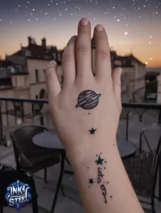 Galaxy tattoo black and white - Galaxy tattoo, Small - Galaxy tattoo minimalist - Galaxy tattoo meaning - Galaxy tattoo ideas - Galaxy tattoos for females