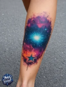 Galaxy tattoo black and white - Galaxy tattoo, Small - Galaxy tattoo minimalist - Galaxy tattoo meaning - Galaxy tattoo ideas - Galaxy tattoos for females