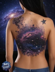 Galaxy tattoo black and white - Galaxy tattoo, Small - Galaxy tattoo minimalist - Galaxy tattoo meaning - Galaxy tattoo ideas - Galaxy tattoos for females